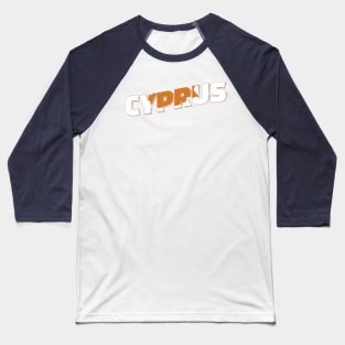 Cyprus Vintage style retro souvenir Baseball T-Shirt